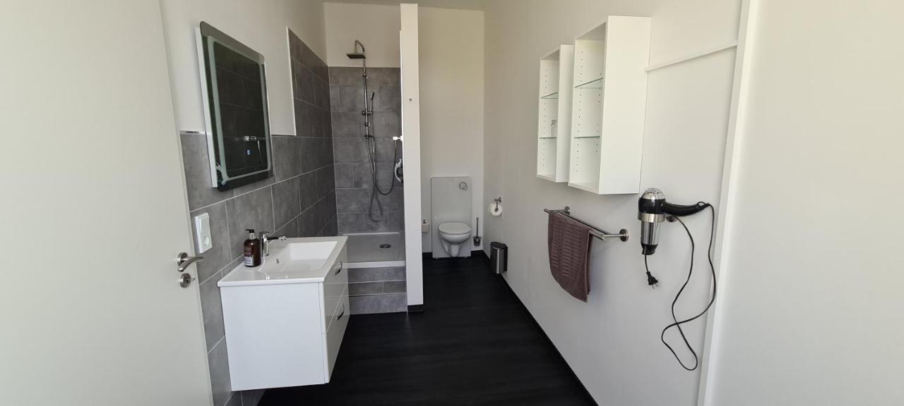 Gaesteappartements "Purefitness" Am Elberadweg In 坦哲蒙 外观 照片