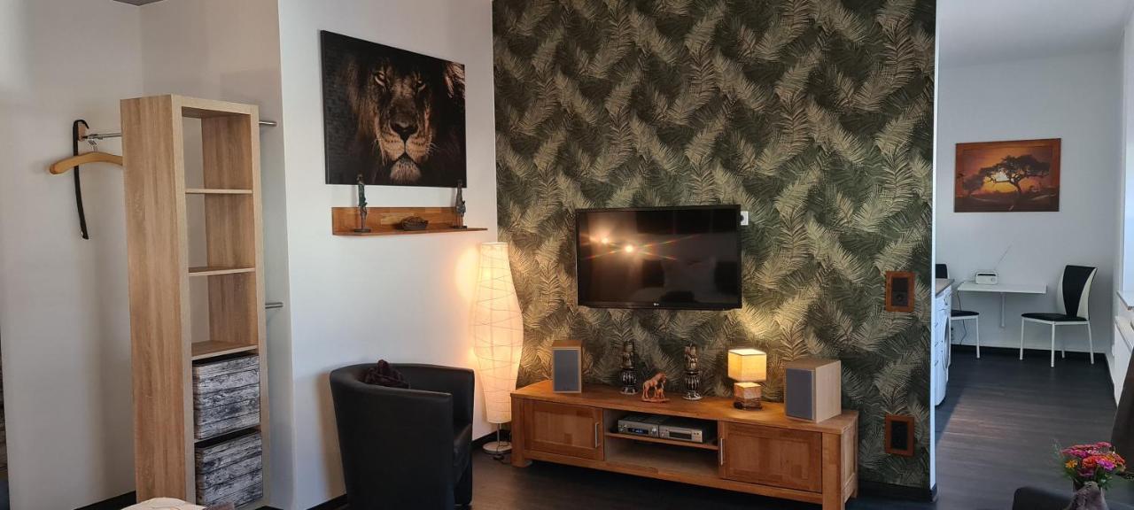 Gaesteappartements "Purefitness" Am Elberadweg In 坦哲蒙 外观 照片